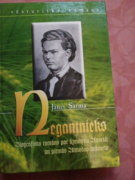 Negantnieks biogrāfisks romāns par dzejnieku Ausekli