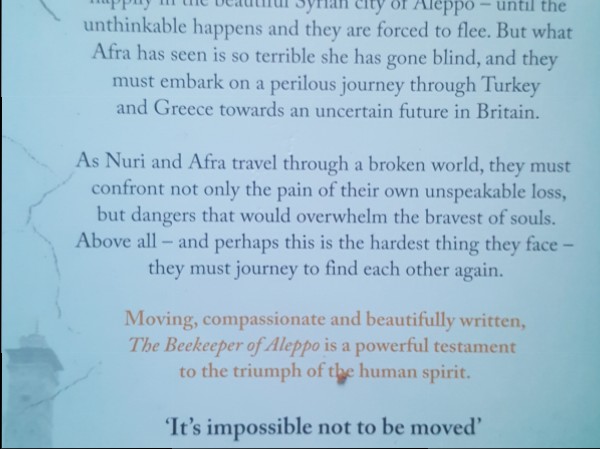 The beekeeper of Allepo