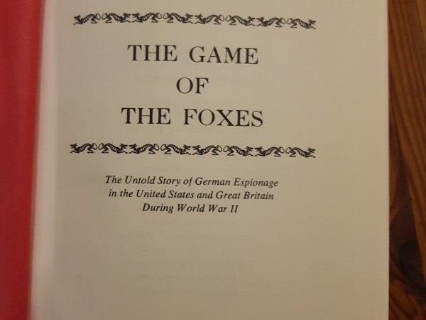 The Game of the Foxes