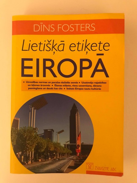 Lietišķā etiķete Eiropā