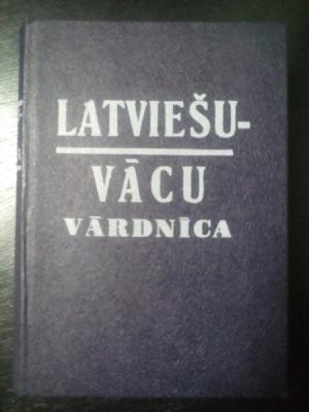 Latviešu vācu vārdnīca