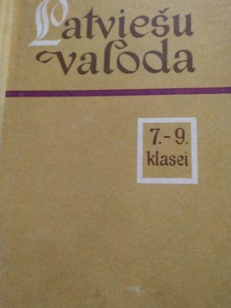 Latviešu valoda 7.-9. klasei