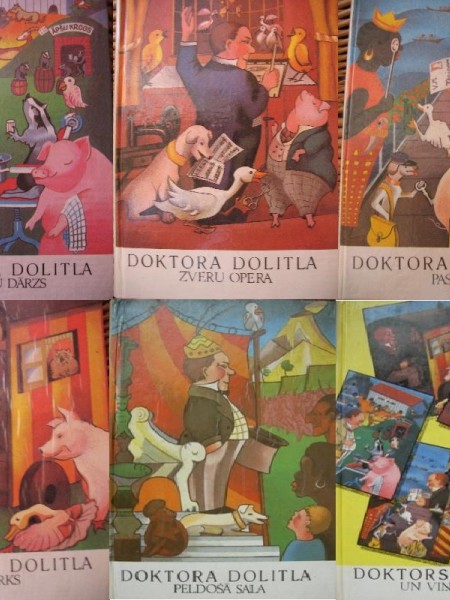 Doktors Dolitls un viņa zvēri / Doktora Dolitla pasts / Doktora Dolitla peldošā sala / Doktora Dolit