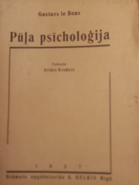 Pūļa psicholoģija