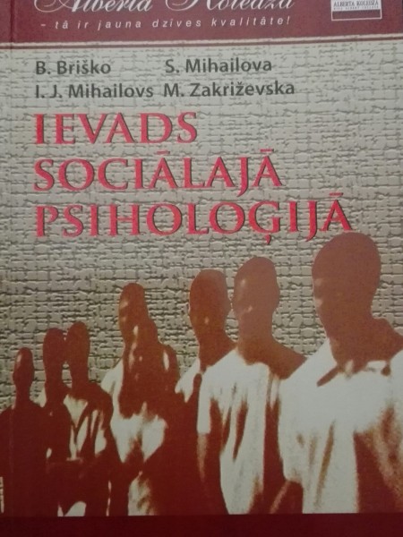 Ievads sociālajā psiholoģijā