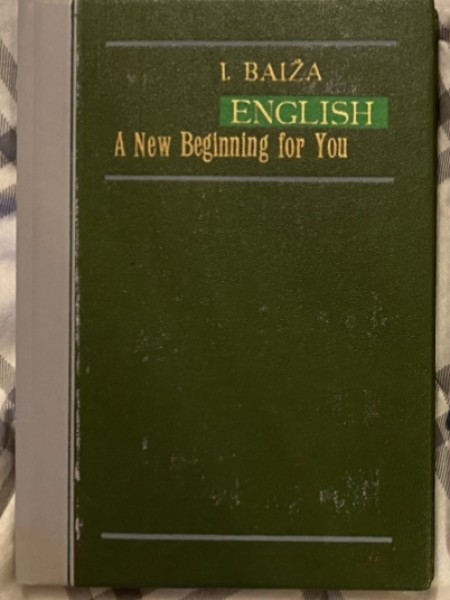 English - A new beginning for you
