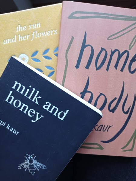 Milk and honey. Home body. The sun and her flowers.
