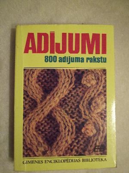 Adījumi 800 adījumu rakstu