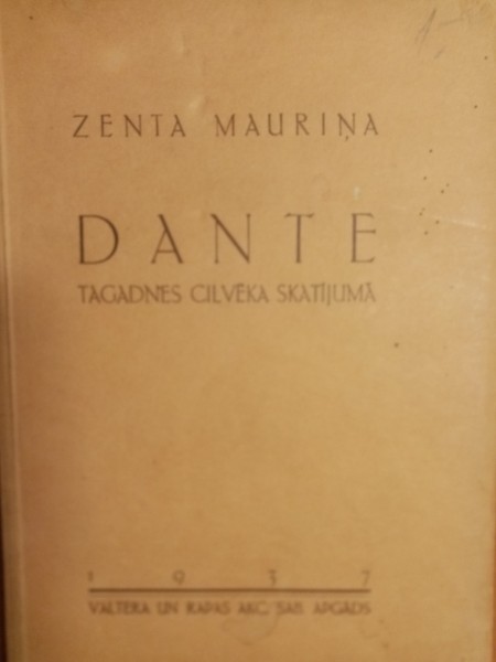 Dante tagadnes cilvēka skatījumā