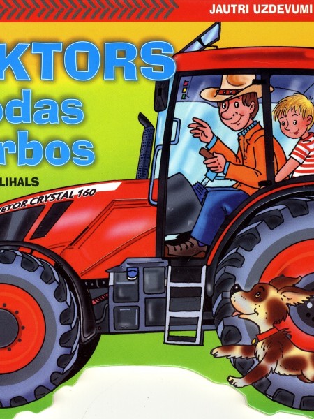Traktors dodas darbos