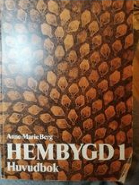 Hembygd. Volume 1, Huvudbok