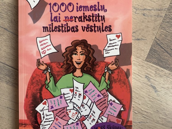 1000 iemeslu lai rakstītu mīlestības vēstuli