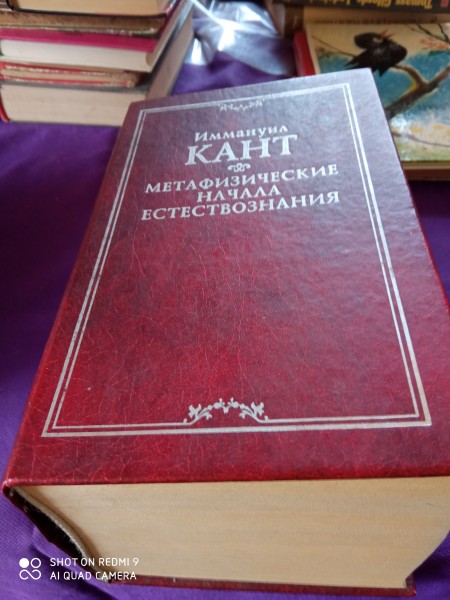 Метафизические начала  естествознания