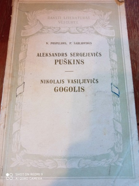 A. S. Puškins, N. V. Gogolis