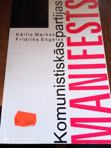Komunistiskās partijas  manifests