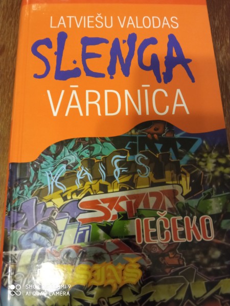 Latviešu valodas slenga  vārdnīca