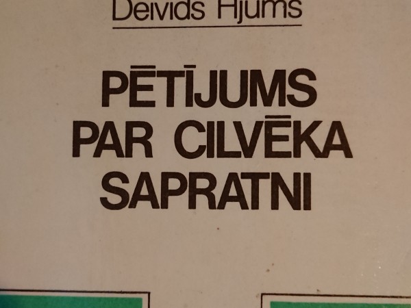 Pētījums par cilvēka sapratni