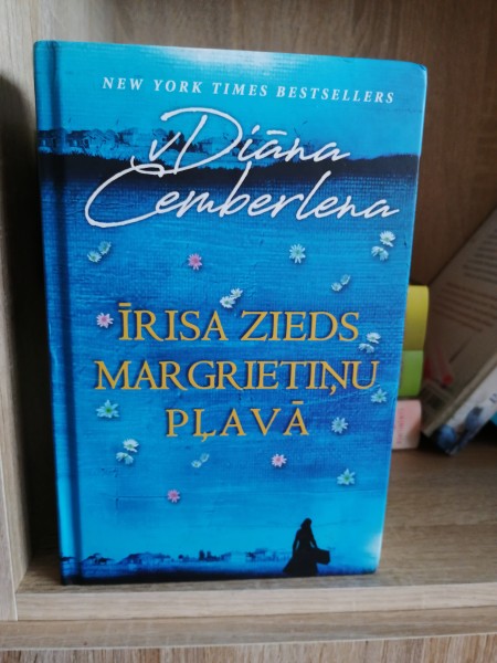 Īrisa zieds margrietiņu pļavā