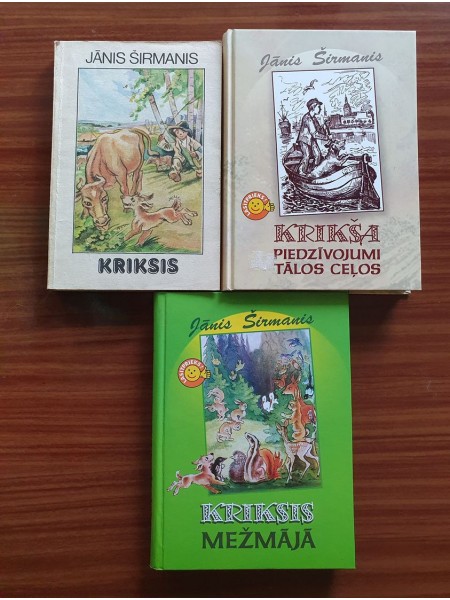 Kriksis/Pīkstīte/Kriksis Mežmājā/ Krikša piedzīvojumi tālos ceļos