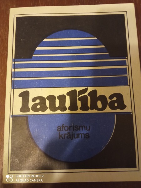 Laulība. Aforismu krājums