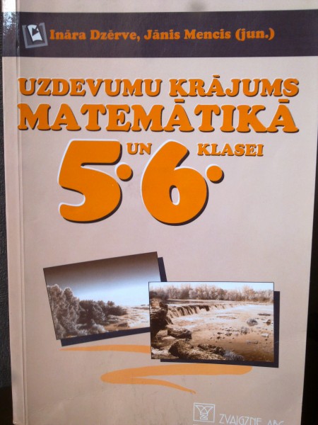 Uzdevumu krājums matemātikā 5. un 6.klase