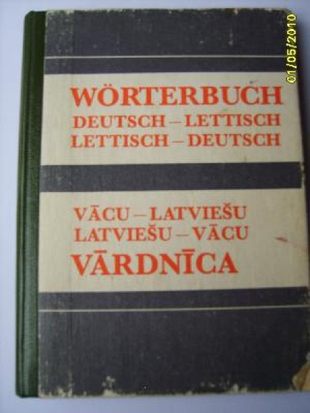 Vācu-latviešu, latviešu-vācu vārdnīca
