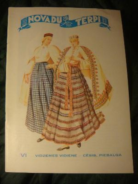 Novadu Tērpi VI Vidzemes Vidiene Cēsis, Piebalga