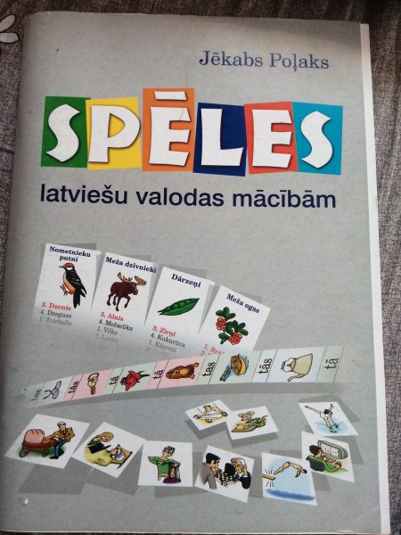 Spēles latviešu valodas mācībām