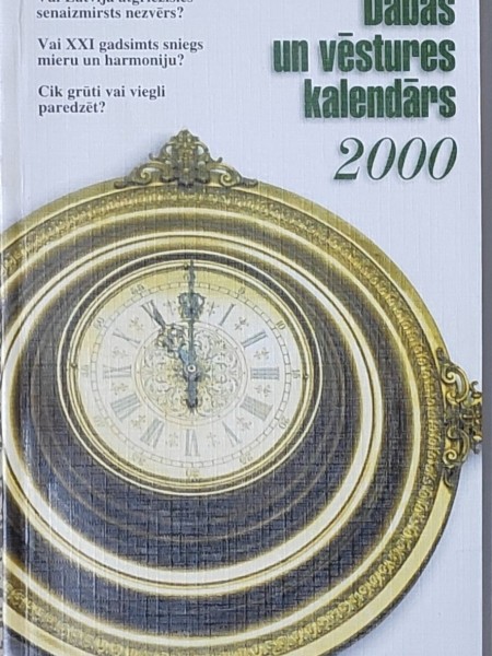 Dabas un vēstures kalendārs 2000