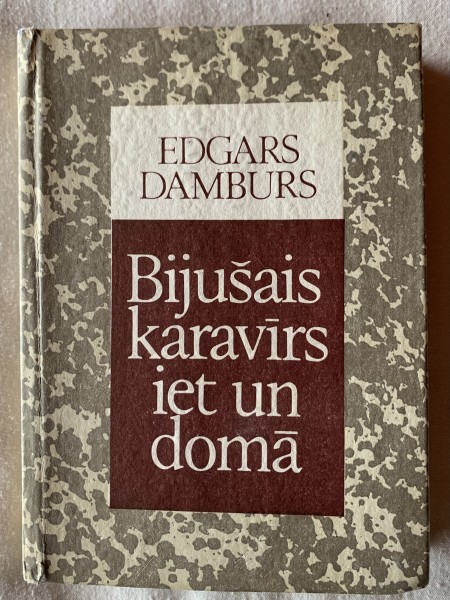 Bijušais karavīrs iet un domā