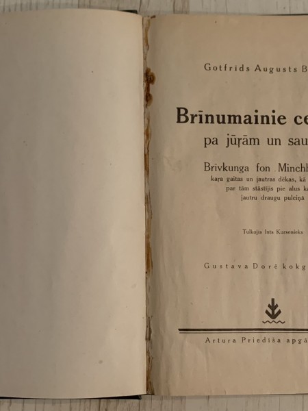 Brīnumainie ceļojumi pa jūŗām un sauszemi