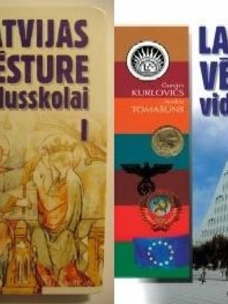 Latvijas vēsture vidusskolai 1 un 2. daļa