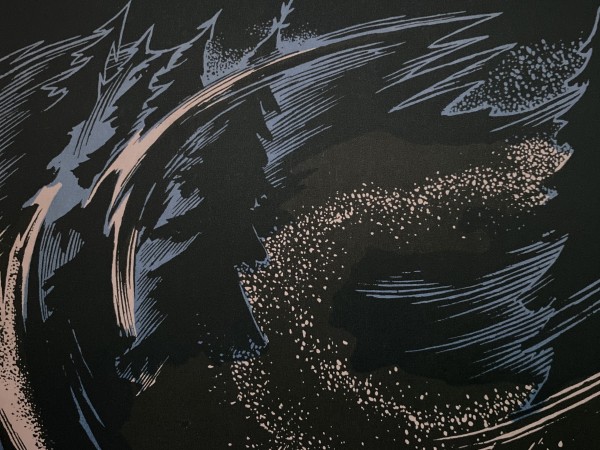 Aiz sniega un tumsas