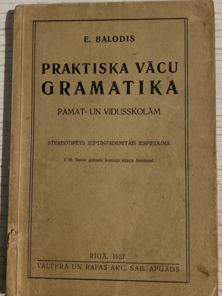 Praktiska vācu gramatika
