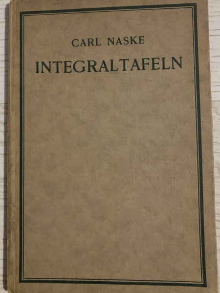 Integraltafeln