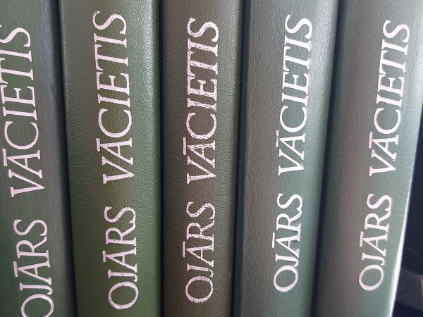 Ojārs Vācietis. Kopoti raksti 1-5 sējums