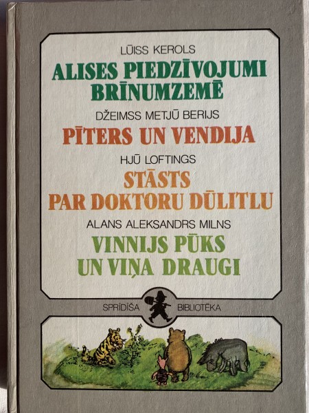 Alises piedzīvojumi brīnumzemē Pīters un Vendija Stāsts par doktoru Dūlitlu Vinnijs Pūks un viņa dra