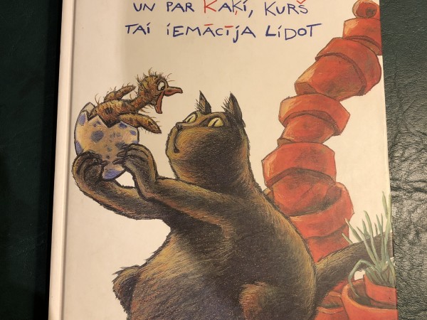 Stāsts par kaiju un kaķi, kurš tai iemācīja lidot