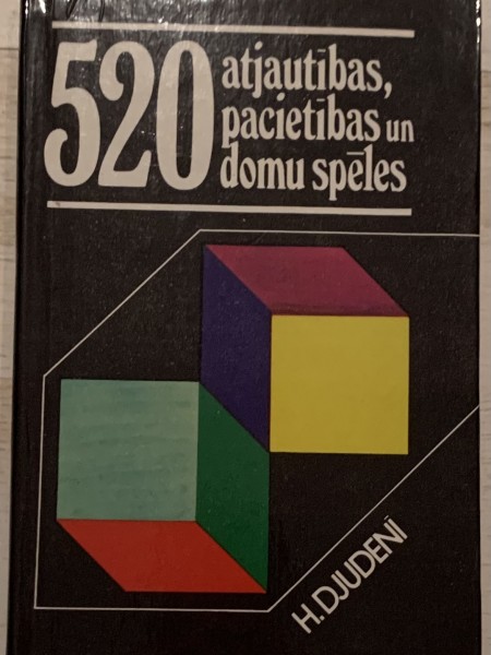 520 atjautības, pacietības un domu spēles