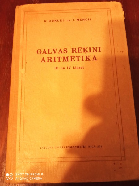 Galvas rēķini aritmētikā
