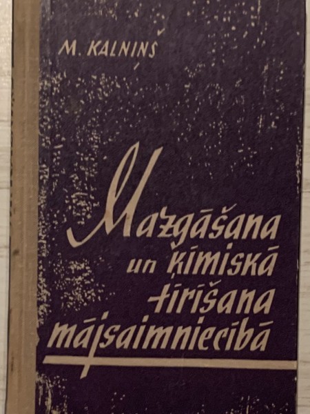 Mazgāšana un ķīmiskā tīrīšana mājsaimniecībā