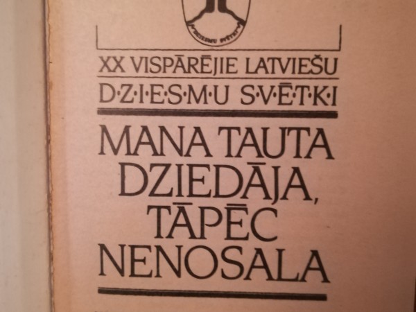 Mana tauta dziedāja, tāpēc nenosala