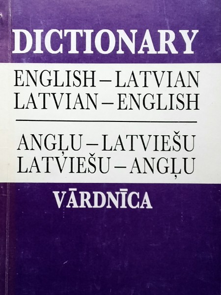 Angļu-latviešu/latviešu-angļu vārdnīca