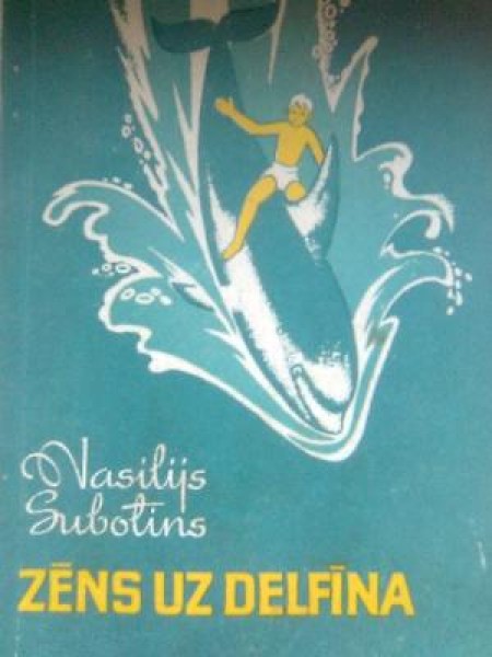 Zēns uz delfīna