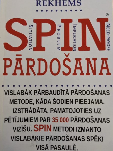 SPIN pārdošana
