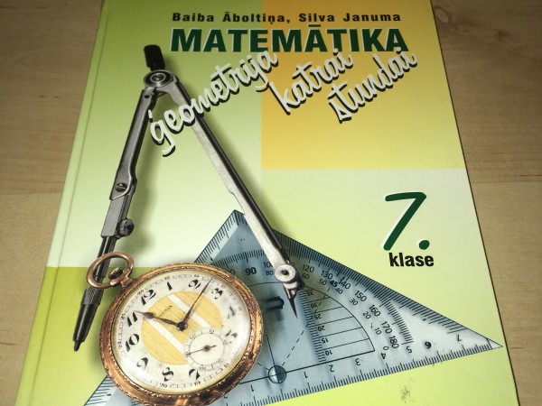 Matemātika ģeometrija katrai stundai 7.klase mācību grāmata