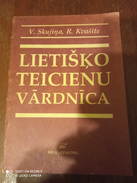 Lietišķo teicienu vārdnīca