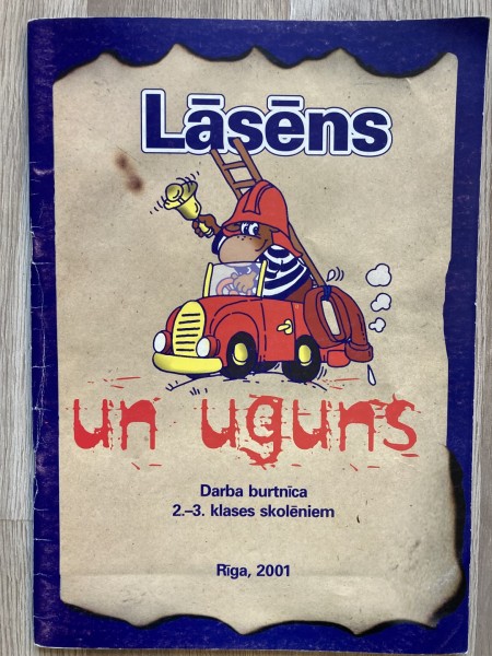 Lāsēns un uguns . Darba burtnīca 2.-3.klases skolēniem
