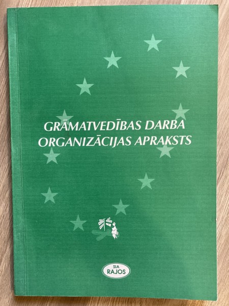 Grāmatvedības darba organizācijas apraksts