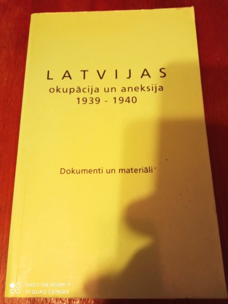 Latvijas okupācija un aneksija 1939 - 1940